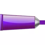Векторное изображение фиолетовый цвет трубки