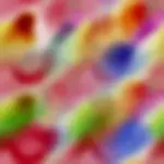 صورة متجهة خلفية ملونة