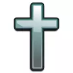 Symbol wektor religii chrześcijańskiej