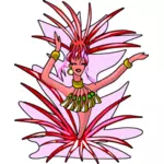 उष्णकटिबंधीय danseuse