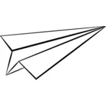 Изображение самолета бумаги
