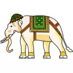 Zdobené dekorativní slon
