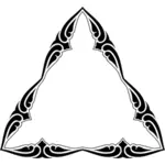 Cadre triangulaire