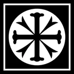 Декоративный квадрат с крестом