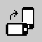 Tema pixel di orientamento dell'interfaccia del dispositivo