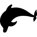 Силуэт дельфина