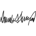 Donald Trump semnătura