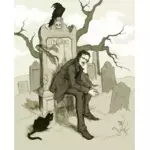 एडगर एलन Poe चित्रण