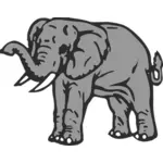 Éléphant vector illustration