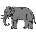 Большой слон векторные картинки