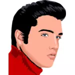 Elvis Presley vektorbild