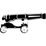 Cannon vector afbeelding