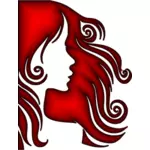 红头发女