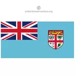 Vector bandeira das Ilhas Fiji