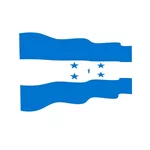 Hondurasin aaltoileva lippu