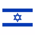 Векторный флаг Израиля