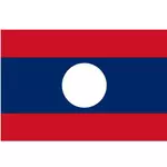 वेक्टर लाओस का ध्वज