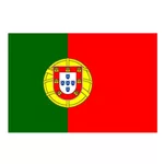 Vector vlag van Portugal