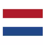 Флаг Нидерландов вектора