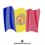 Andorra का ध्वज