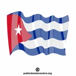 Kubas nationella flagga