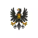 Bandeira da Prússia Ducal vector imagem