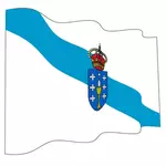 Galician aaltoileva lippu