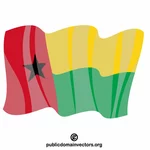 गिनी बिसाऊ का ध्वज