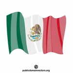 Drapeau national des États-Unis du Mexique