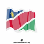 Namibijská národní vlajka