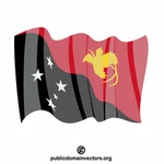 Национальный флаг Папуа-Новой Гвинеи