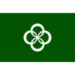 Векторный флаг Wazuka, Киото