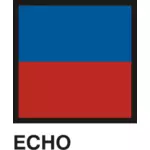 Gran Pavese bandiere, bandiera di Echo