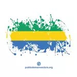 Gabon Grunge bayrağı