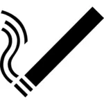 香烟符号矢量图像