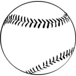 בתמונה וקטורית של כדור בייסבול