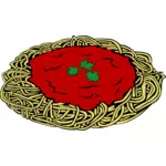 Spaghetti vektorgrafik