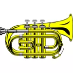 Pocket Trompet vectorafbeeldingen