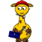 Žirafa s tollbox