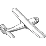 Segelflugzeug-Abbildung