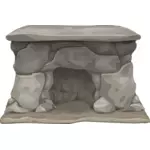 Каменный камин