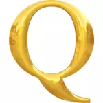 Золото типографии Q