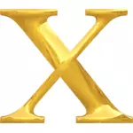 Aur litera X