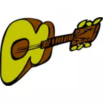 Guitar cartoon graphics