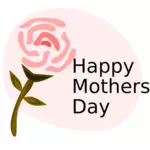 Glücklich Muttertag-Glückwunsch-Karte