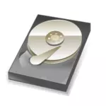 Vektorové grafiky na ikonu pevného disku