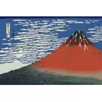 صورة متجهية من Red Fuji