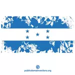Флаг Гондураса гранж шаблон