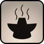 Simbolo di hot pot