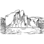 Isberget konturteckningar